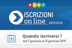 iscrizioni scuola 2019 300x200
