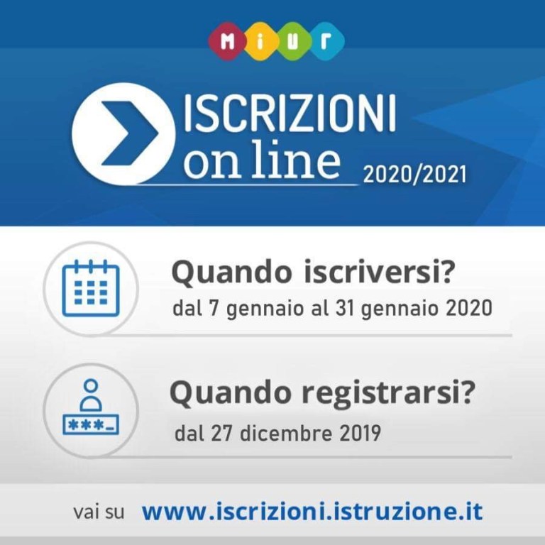 iscrizioni 2020